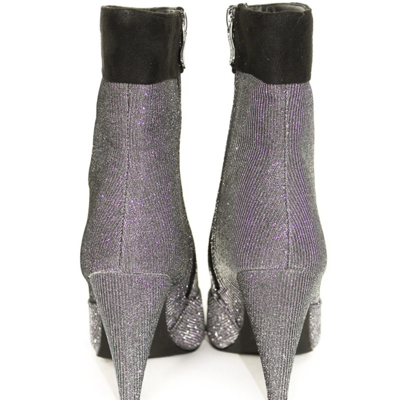 Stunning glitter bootie with contrast toe - Picture 3 of 3